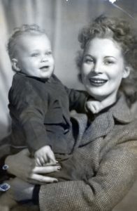 My Mother with me in early 1950. My Mother with me in early 1950.